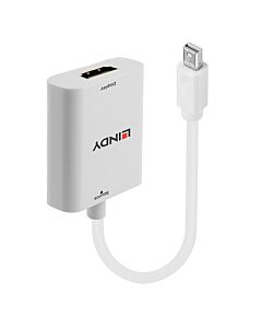 Lindy Mini DisplayPort 1.2 to HDMI 2.0 18G Active Converter 41069