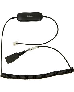 Jabra GN1216 Avaya cord, coiled 88001-04