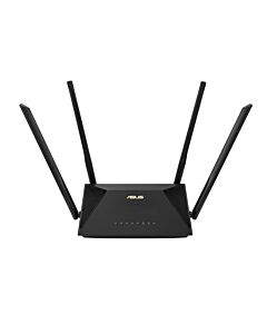 ASUS RT-AX53U wireless router Gigabit Ethernet Dual-band (2.4 GHz / 5 GHz) Black 90IG06P0-MO3500