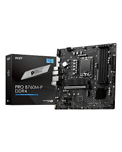 MSI PRO B760M-P DDR4 motherboard Intel B760 LGA 1700 micro ATX PRO B760M-P DDR4