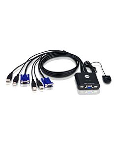 ATEN 2-Port USB VGA KVM Switch CS22U