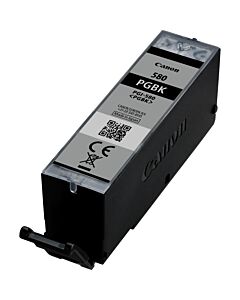 Canon PGI-580BK Pigment Black Ink Cartridge 2078C001
