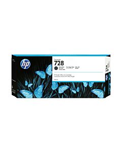 HP 728 300-ml Matte Black DesignJet Ink Cartridge F9J68A