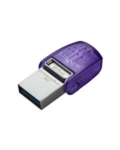 Kingston Technology DataTraveler 64GB microDuo 3C 200MB/s dual USB-A + USB-C DTDUO3CG3/64GB