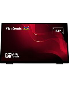 Viewsonic TD2465 Signage Display Interactive flat panel 61 cm (24") LED 250 cd/m² Full HD Black Touchscreen TD2465