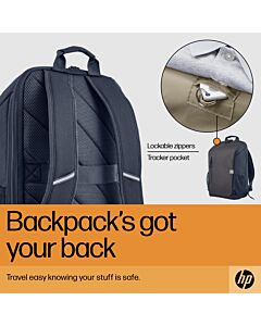 HP Travel 18 Liter 15.6 Iron Grey Laptop Backpack 6H2D9AA