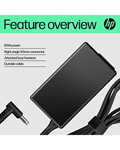 HP 65W Smart AC Adapter H6Y89AA#ABU