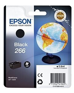 Epson Globe Singlepack Black 266 ink cartridge C13T26614010