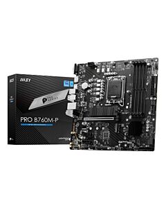 MSI PRO B760M-P motherboard Intel B760 LGA 1700 micro ATX PRO B760M-P