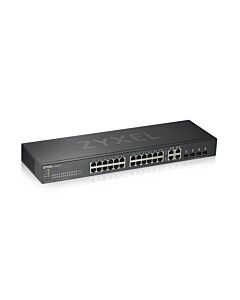 Zyxel GS1920-24V2 Managed Gigabit Ethernet (10/100/1000) Black GS1920-24V2-GB0101F