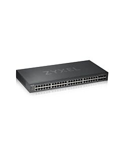 Zyxel GS1920-48V2 Managed Gigabit Ethernet (10/100/1000) Black GS1920-48V2-GB0101F