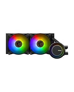 MSI MAG Coreliquid E240 Motherboard, Processor Liquid cooling kit 12 cm Black MAG CORELIQUID E240