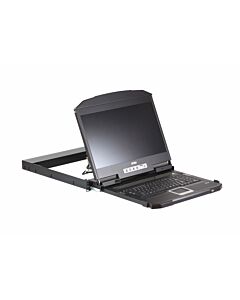 ATEN 18.5" Dual Rail USB HDMI-DVI-VGA Full HD CL3800NW-ATA-EE