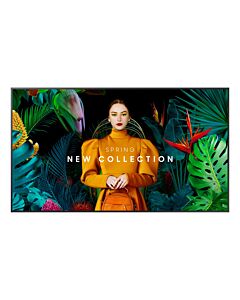 Samsung QB75C Digital signage flat panel 190.5 cm (75") LCD Wi-Fi 350 cd/m² 4K Ultra HD Black Built-in processor Tizen 16/7 LH75QBCEBGCXEN