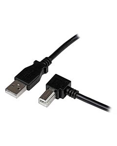 StarTech.com 1m USB 2.0 A to Right Angle B Cable - M/M USBAB1MR