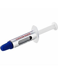 StarTech.com Thermal Paste, Metal Oxide Compound, Re-sealable Syringe (1.5g), CPU Heat Sink Thermal Grease Paste SILVGREASE1