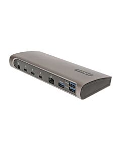 StarTech.com Thunderbolt 4 Dock, 96W Power Delivery, Single 8K/Dual Monitor 4K 60Hz, 3xTB4/USB4 ports, 4xUSB-A, SD, GbE, Thunderbolt 4 Docking Station for Windows or TB3 MacBook, 0.8m Cable TB4CDOCKUE