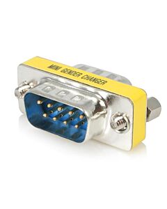 StarTech.com Slimline Serial DB9 Gender Changer - M/M GC9SM