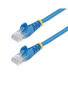 StarTech.com Cat5e Patch Cable with Snagless RJ45 Connectors - 5 m, Blue 45PAT5MBL