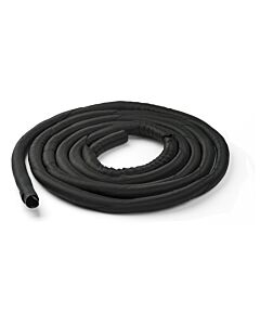 StarTech.com 15' (4.6m) Cable Management Sleeve - Flexible Coiled Cable Wrap - 1.0-1.5" dia. Expandable Sleeve - Polyester Cord Manager/Protector/Concealer - Black Trimmable Cable Organizer WKSTNCM2