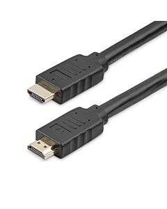 StarTech.com 30ft (10m) HDMI 2.0 Cable - 4K 60Hz Active HDMI Cable - CL2 Rated for In Wall Installation - Long Durable High Speed UHD HDMI Cable - HDR, 18Gbps - Male to Male Cord - Black HD2MM10MA