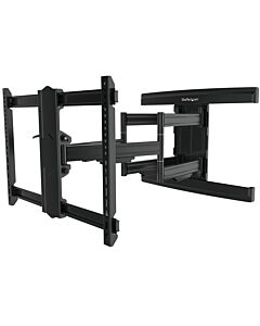 StarTech.com TV Wall Mount supports up to 100 inch VESA Displays - Low Profile Full Motion TV Wall Mount for Large Displays - Heavy Duty Adjustable Tilt/Swivel Articulating Arm Bracket FPWARTS2