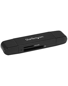 StarTech.com USB 3.0 Memory Card Reader/Writer for SD and microSD Cards - USB-C and USB-A SDMSDRWU3AC