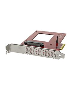 StarTech.com U.2 to PCIe Adapter for 2.5" U.2 NVMe SSD - SFF-8639 - x4 PCI Express 4.0 PEX4SFF8639