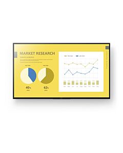 Sony FW-55EZ20L Signage Display Digital signage flat panel 139.7 cm (55") LED Wi-Fi 350 cd/m² 4K Ultra HD Black Android 16/7 FW-55EZ20L