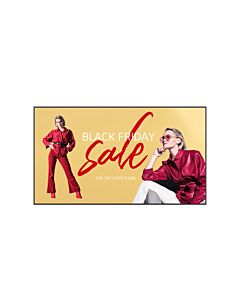 LG 110UM5K Signage Display Digital signage flat panel 2.79 m (110") LCD Wi-Fi 500 cd/m² 4K Ultra HD Black WebOS 16/7 110UM5K-B