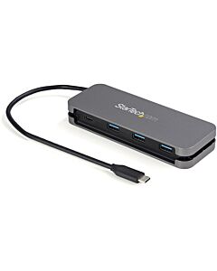 StarTech.com 4 Port USB C Hub - 3x USB-A/1x USB-C - 5Gbps USB 3.0 Type-C Hub (3.2/3.1 Gen 1) - Bus Powered - Portable USB-C to USB-A Adapter Hub - 28.5cm (11.2") Cable w/Cable Management~4 Port USB C Hub - 3x USB-A/1x USB-C - USB 3.0 Type-C Hub - USB 3.2 HB30CM3A1CB