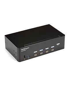 StarTech.com 4 Port HDMI KVM Switch - 4K 30Hz - Dual Display SV431DHD4KU
