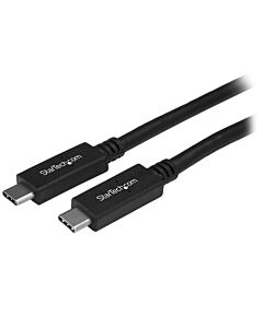 StarTech.com USB-C to USB-C Cable - M/M - 1 m (3 ft.) - USB 3.0 (5Gbps) USB315CC1M