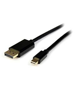 StarTech.com 4m (13ft) Mini DisplayPort to DisplayPort 1.2 Cable - 4K x 2K UHD Mini DisplayPort to DisplayPort Adapter Cable - Mini DP to DP Cable for Monitor - mDP to DP Converter Cord MDP2DPMM4M