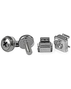 StarTech.com 50 Pkg M5 Mounting Screws and Cage Nuts for Server Rack Cabinet CABSCREWM5