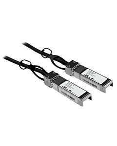 StarTech.com Cisco SFP-H10GB-CU1M Compatible 1m 10G SFP+ to SFP+ Direct Attach Cable Twinax - 10GbE SFP+ Copper DAC 10 Gbps Low Power Passive Mini GBIC/Transceiver ule DAC Firepower ASR920 ASR9000 SFPCMM1M