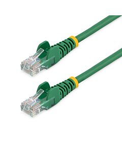 StarTech.com Cat5e Patch Cable with Snagless RJ45 Connectors - 1m, Green 45PAT1MGN
