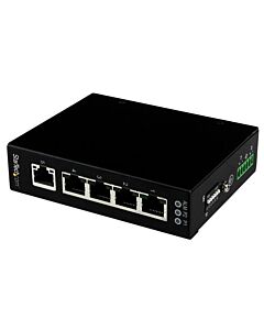 StarTech.com 5 Port Unmanaged Industrial Gigabit Ethernet Switch - DIN Rail / Wall-Mountable IES51000