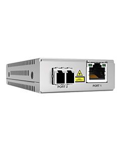 Allied Telesis AT-MMC2000LX/LC-TAA-60 network media converter 1000 Mbit/s 1310 nm Single-e Grey AT-MMC2000LX/LC-960