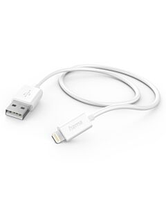 Hama 00201579 lightning cable 1 m White 00201579
