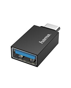 Hama 00200311 cable gender changer USB Type-C USB Type-A Black 00200311