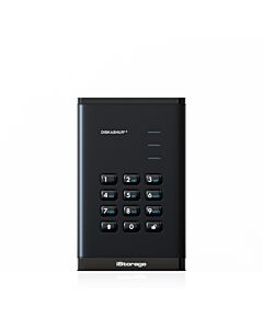 iStorage diskAshur³ 2TB Black | Secure Portable Hard Drive | | FIPS 140-3 Level 3 Complaint |Common Criteria EAL 5+ | PIN protected | AES-XTS 256-bit hardware encryption | GDPR, TAA Compliant | Dust/Water Resistant | IS-DA3-256-2000-B