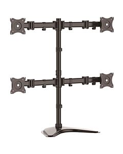 StarTech.com Quad-Monitor Desktop Stand - Articulating ARMBARQUAD