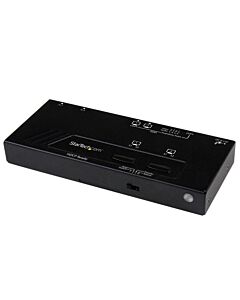 StarTech.com 2X2 HDMI Matrix Switch w/ Automatic and Priority Switching – 1080p VS222HDQ