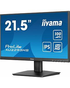 iiyama ProLite XU2293HS-B6 computer monitor 54.6 cm (21.5") 1920 x 1080 pixels Full HD LED Black XU2293HS-B6