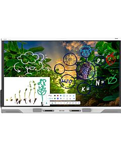 SMART Technologies RX275 interactive whiteboard 190.5 cm (75") 3840 x 2160 pixels Touchscreen White USB / Bluetooth RX275-5A
