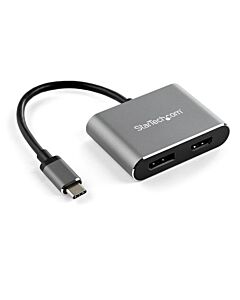 StarTech.com USB C Multiport Video Adapter - 4K 60Hz USB-C to HDMI 2.0 or DisplayPort 1.2 Monitor Adapter - USB Type-C 2-in-1 Display Converter HDMI/DP HBR2 HDR - Thunderbolt 3 Compatible CDP2DPHD