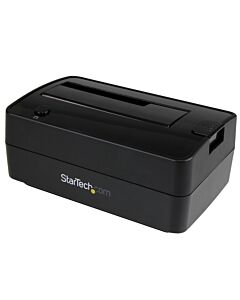 StarTech.com Single Bay USB 3.1 / eSATA to SATA Hard Drive Docking Station, USB 3.1 (10 Gbps) Hard Drive Dock, External 2.5/3.5" SATA III HDD/SSD Docking Station, Top-Loading Hard Drive Bay SDOCKU313E