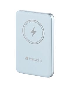 Verbatim Charge 'n' Go Magnetic Wireless Power Bank 10000mAh Blue 32247