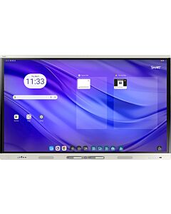 SMART Technologies MX interactive whiteboard 165.1 cm (65") 3840 x 2160 pixels Touchscreen Silver USB / Bluetooth MX265-V5-5A